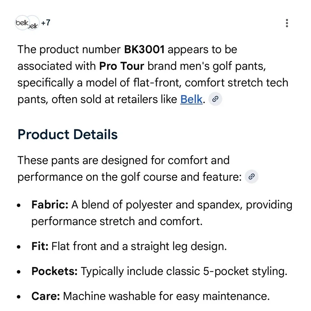 Pro Tour Men's Khaki‎ Flat Front Comfort Stretch Tech Golf or casual Pants 32x29
